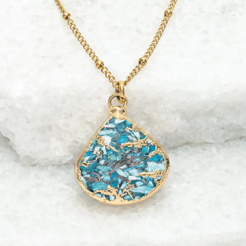 Emperor Stone Blossom Necklace made by Starfish Project