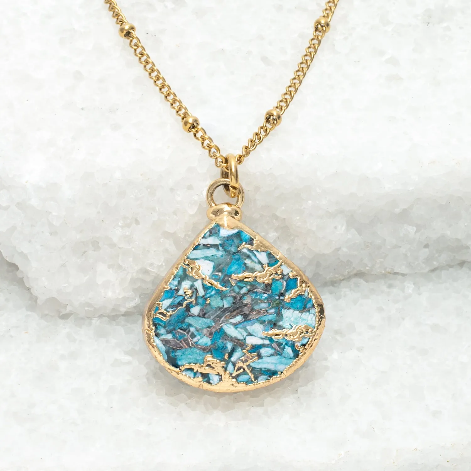 Emperor Stone Blossom Necklace sold by Ocelot Market