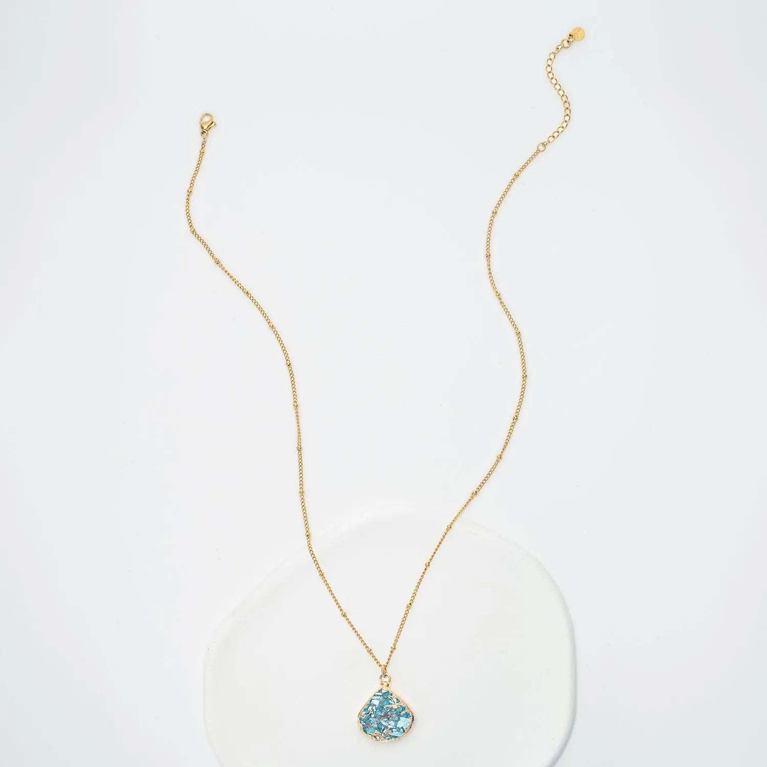 Emperor Stone Blossom Necklace sold by Ocelot Market product image thumbnail 5