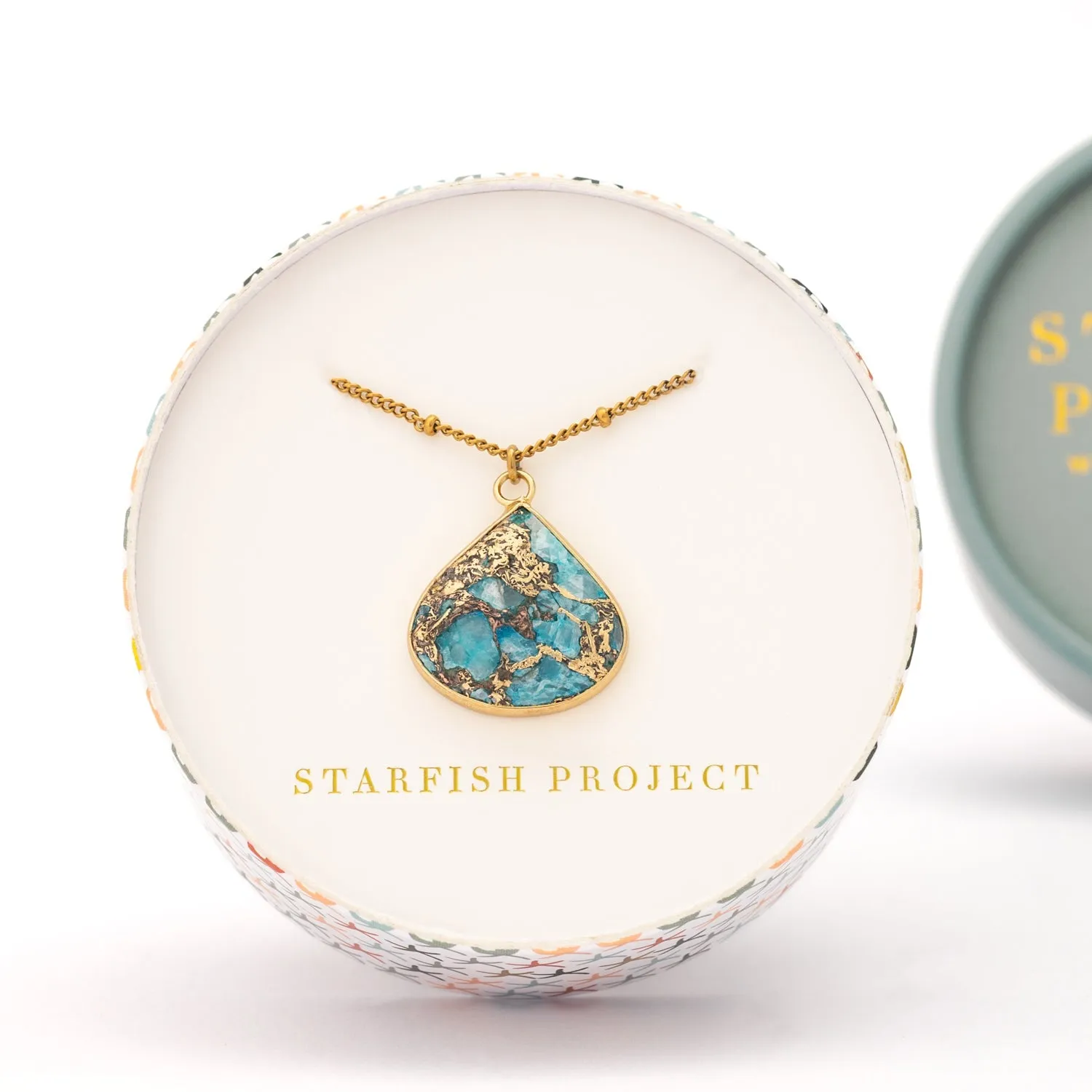 Emperor Stone Blossom Necklace sold by Ocelot Market product image thumbnail 3