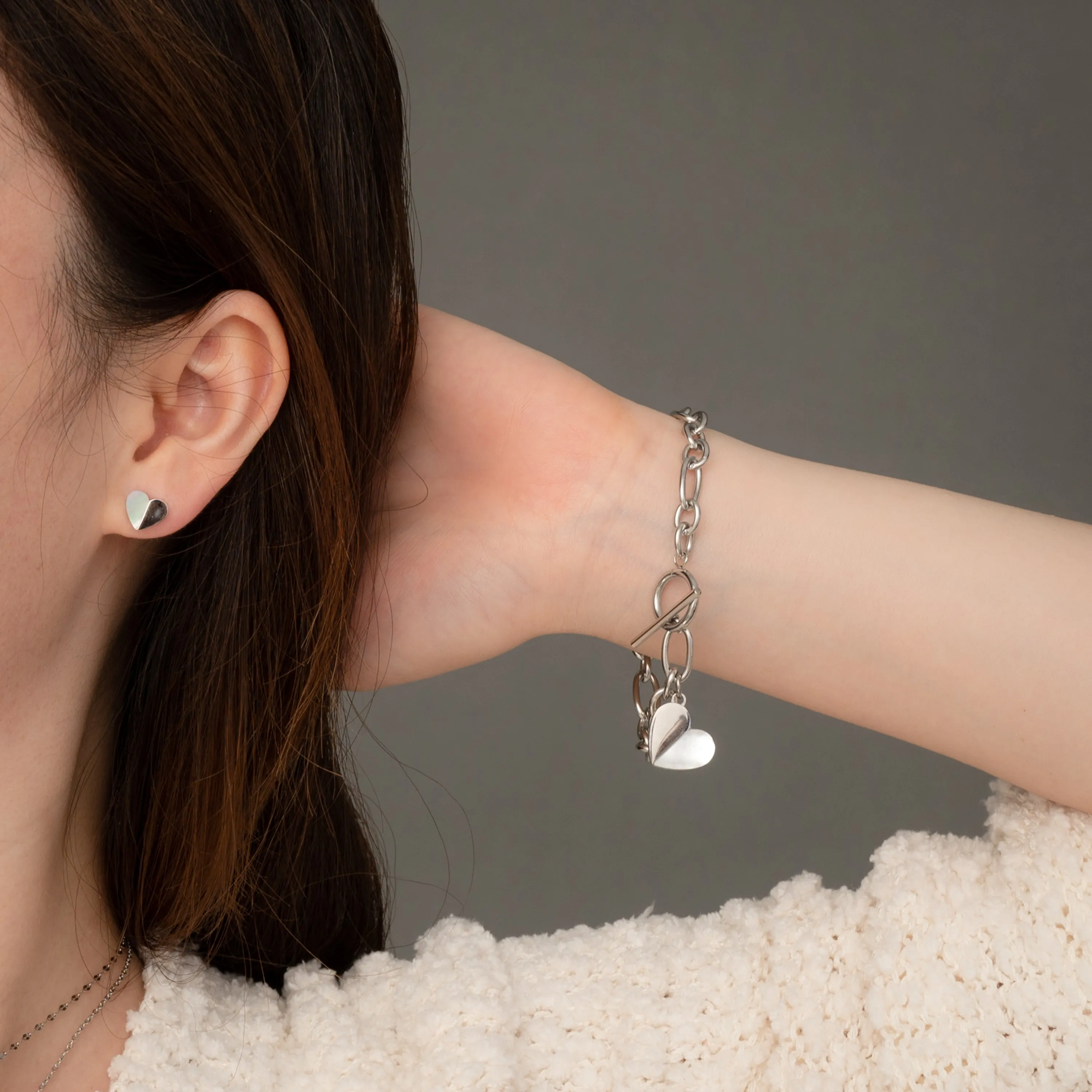 Give Hope Earrings in Silver sold by Ocelot Market product image thumbnail 2