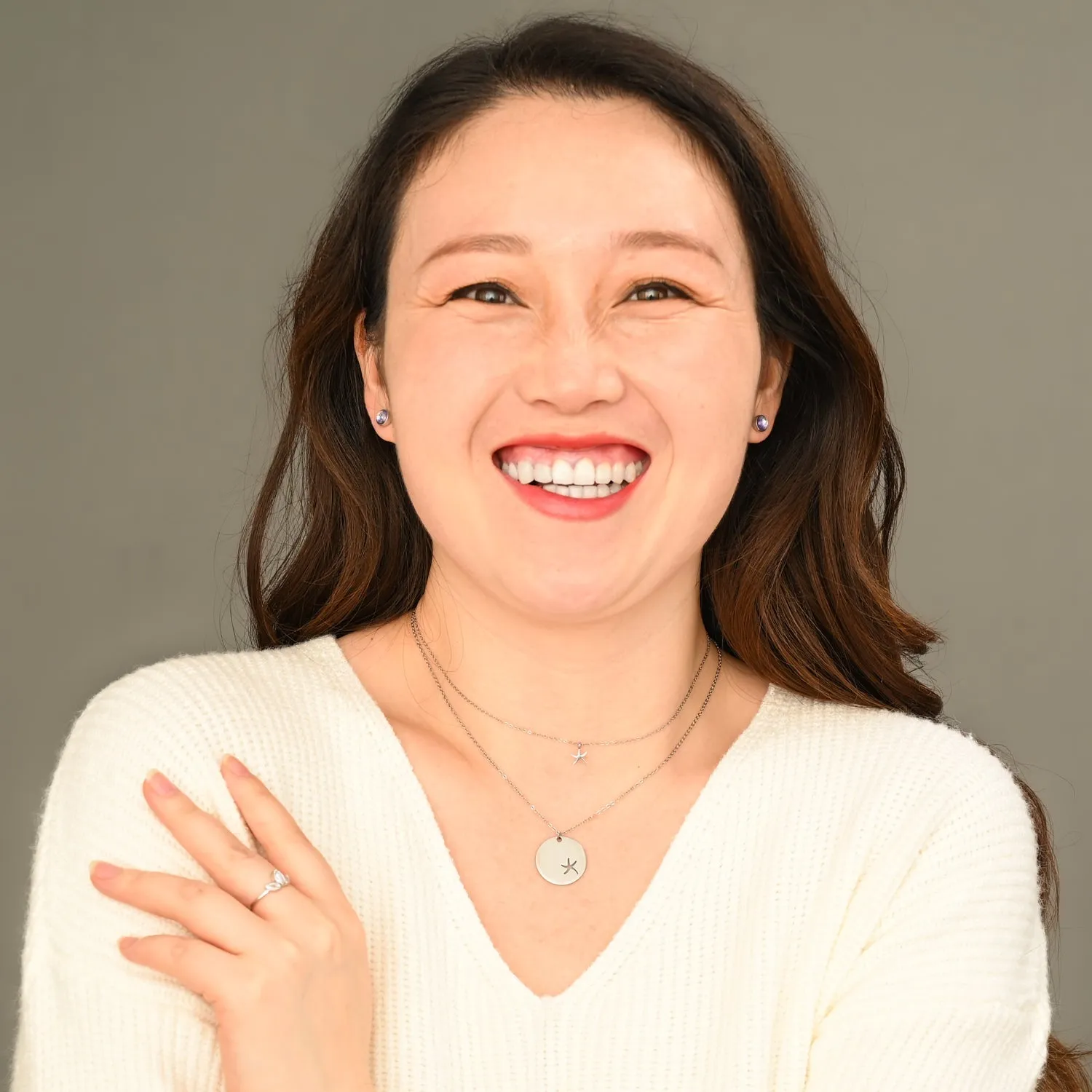 Community Silver Starfish Pendant Necklace Set sold by Ocelot Market product image thumbnail 2