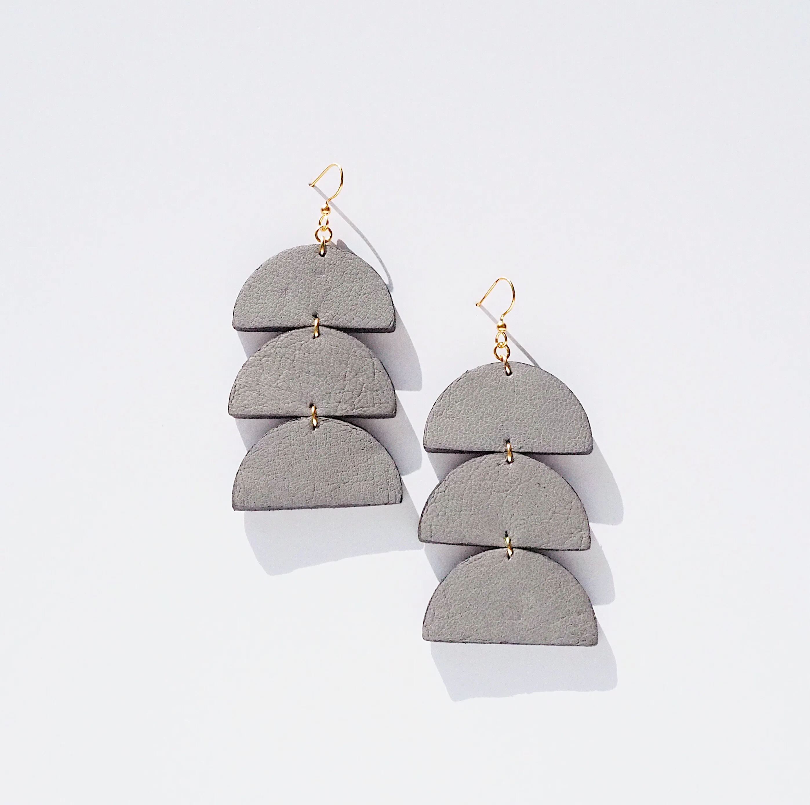 Gigi Leather Earrings sold by Ocelot Market product image thumbnail 2