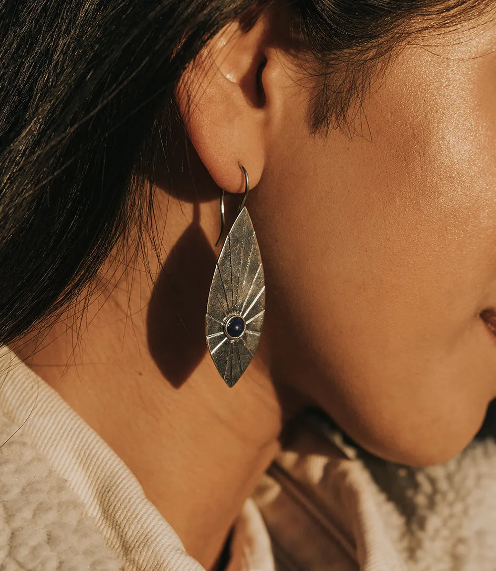 Bairavi Full Moon Drop Earrings sold by Ocelot Market product image thumbnail 2