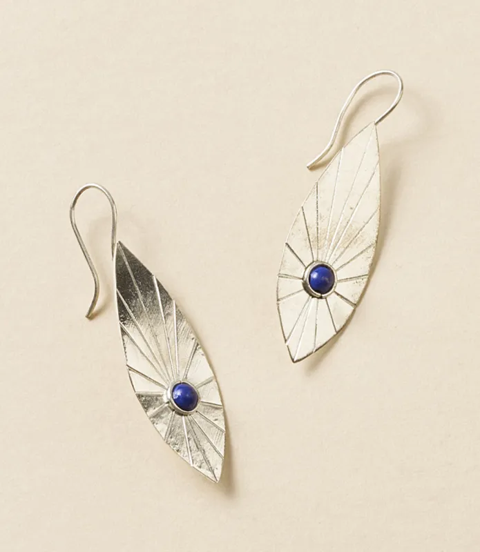 Bairavi Full Moon Drop Earrings made by Ocelot Market