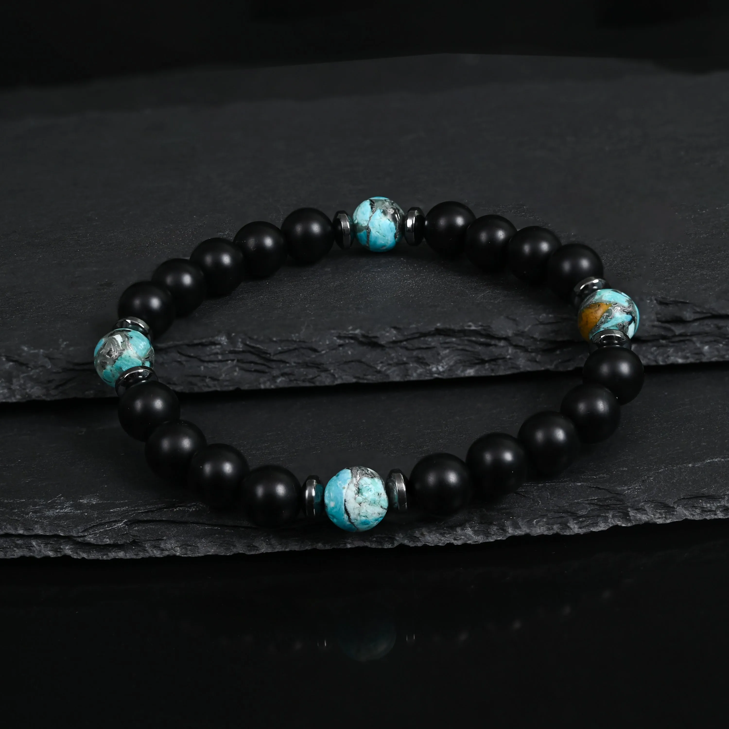Wear Blue Men's Emperor Stone Bracelet sold by Ocelot Market product image thumbnail 5