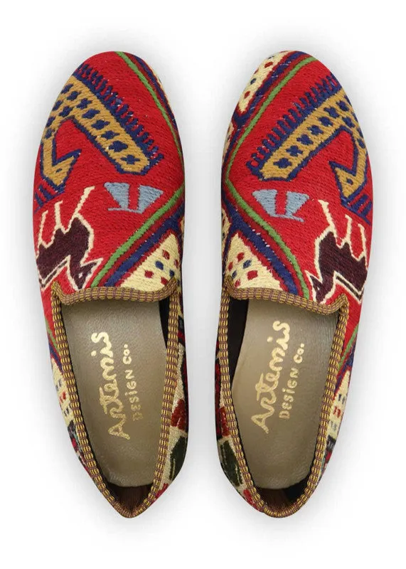Men's Sumak Kilim Loafers - Size 11 made by Ocelot Market