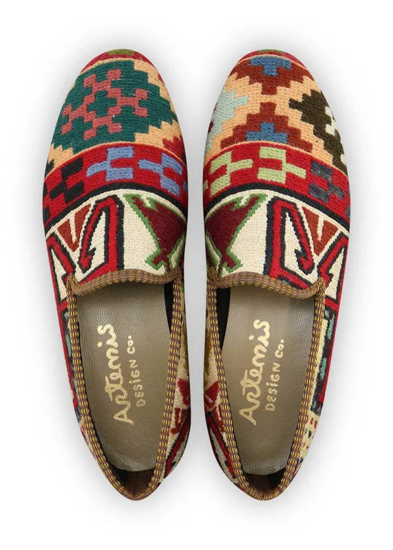 Men's Sumak Kilim Loafers - Size 12 made by Ocelot Market