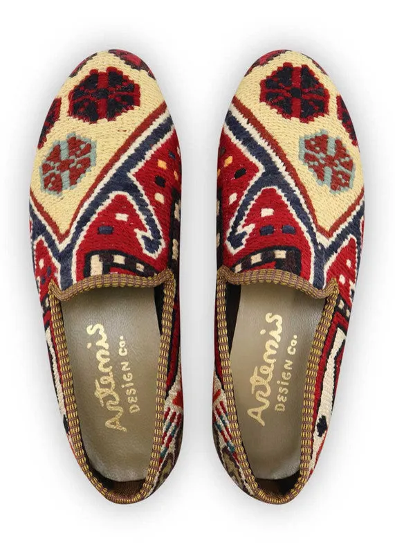 Men's Sumak Kilim Loafers - Size 10 made by Ocelot Market
