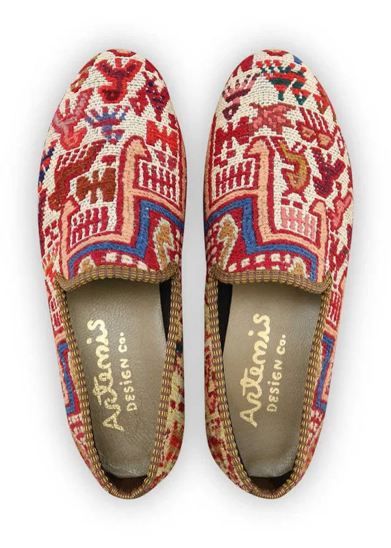 Men's Sumak Kilim Loafers - Size 10 made by Ocelot Market