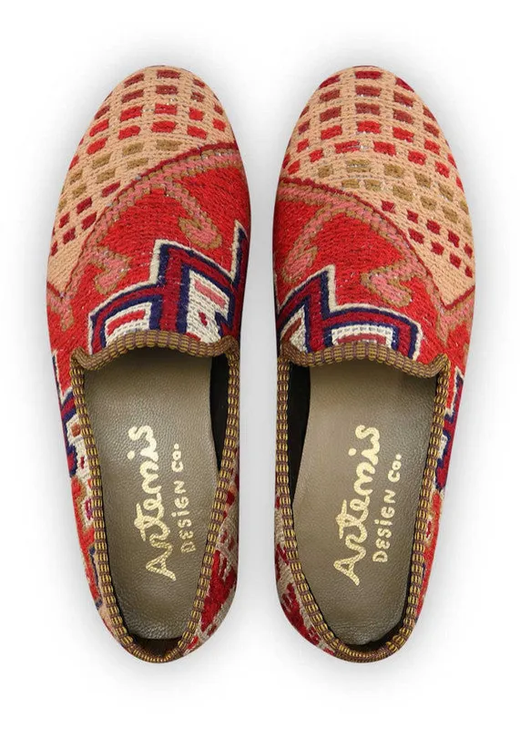 Men's Sumak Kilim Loafers - Size 9 made by Ocelot Market