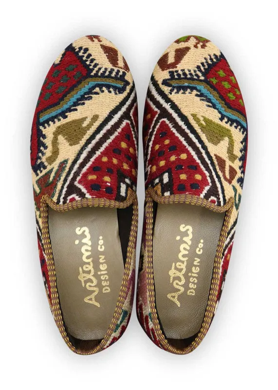 Men's Sumak Kilim Loafers - Size 9.5 made by Ocelot Market