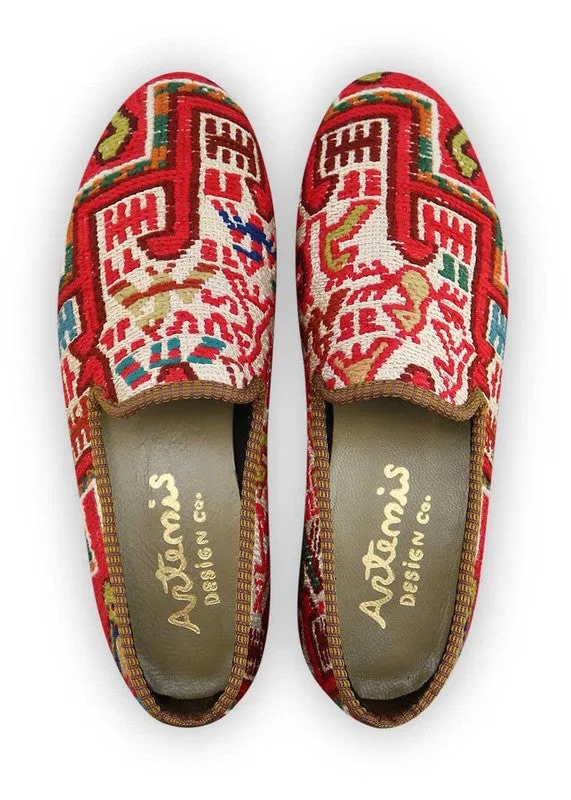 Men's Sumak Kilim Loafers - Size 11 made by Ocelot Market