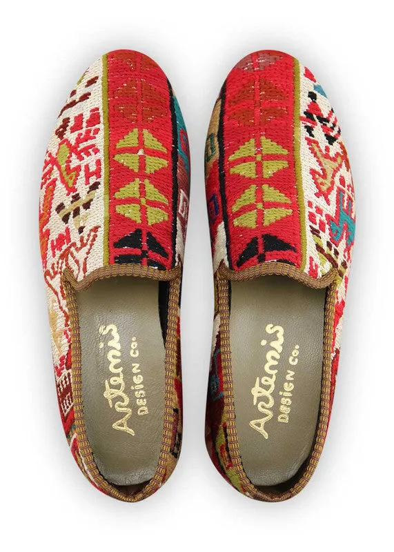 Men's Sumak Kilim Loafers - Size 11 made by Ocelot Market