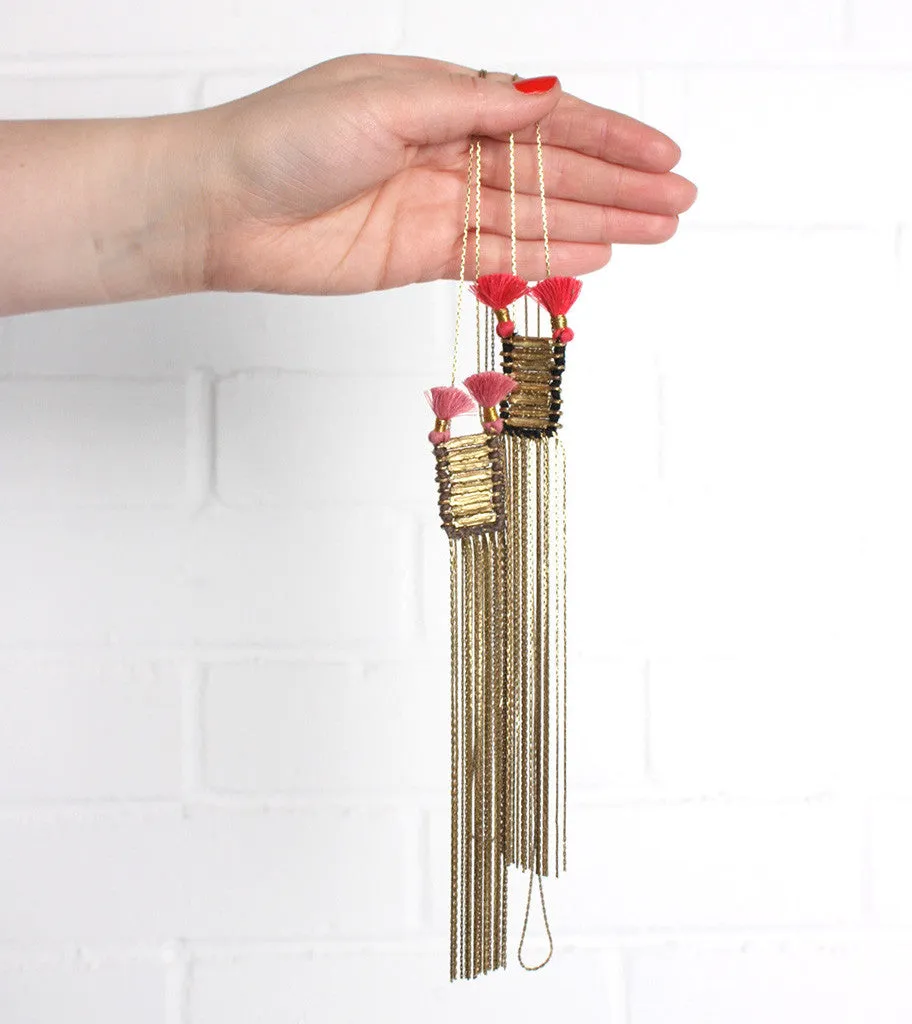 Double Tassel Necklace sold by Ocelot Market product image thumbnail 2