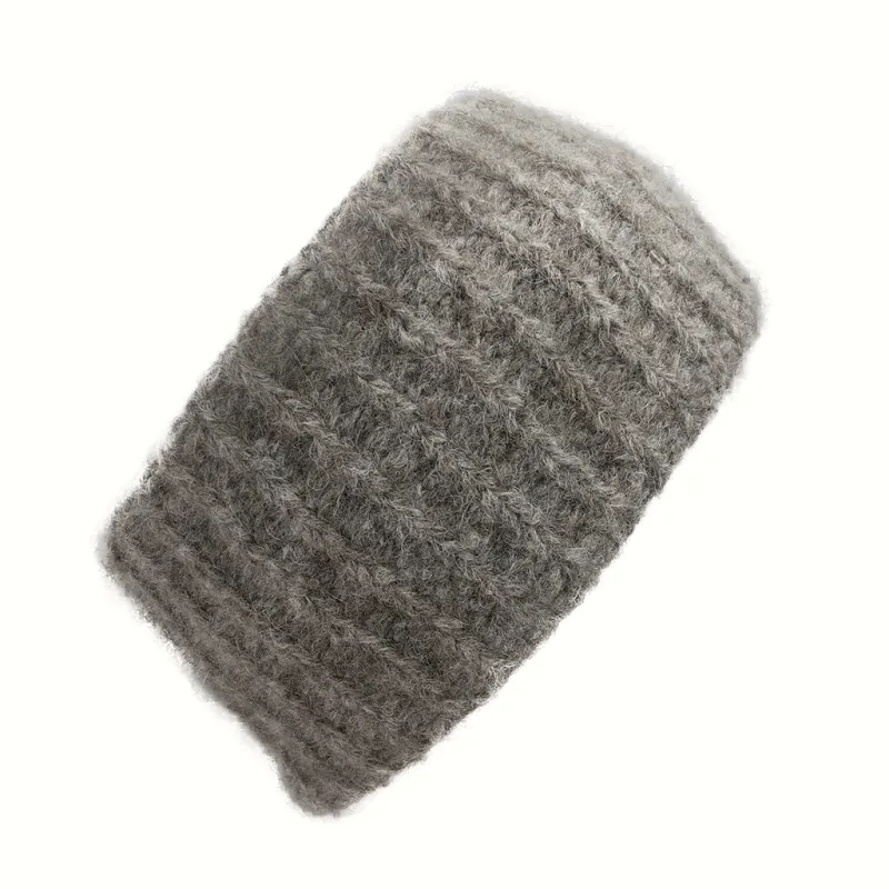 Autumn Ribbed Alpaca Ear Warmer made by Ocelot Market