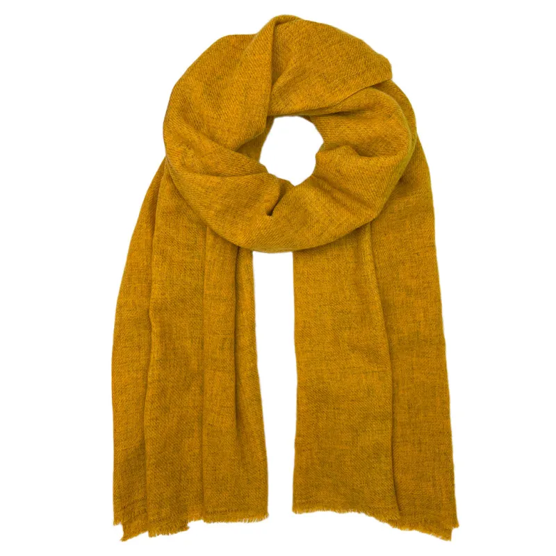 Amber Handloom Cashmere Scarf made by Ocelot Market