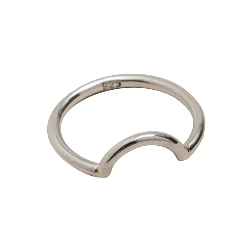 Half Moon Ring made by Ocelot Market