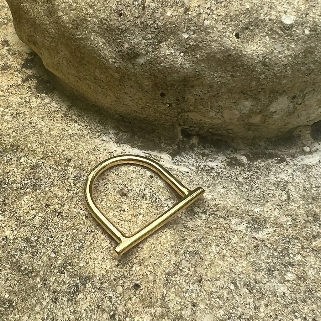 Minimal Bar Bombshell Ring sold by Ocelot Market product image thumbnail 4