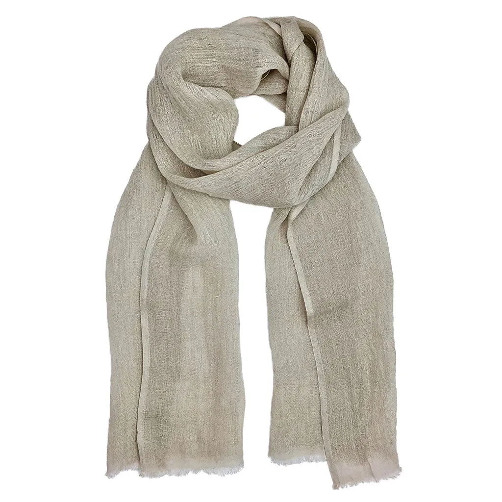 Gauze Linen Scarf sold by Ocelot Market product image thumbnail 5