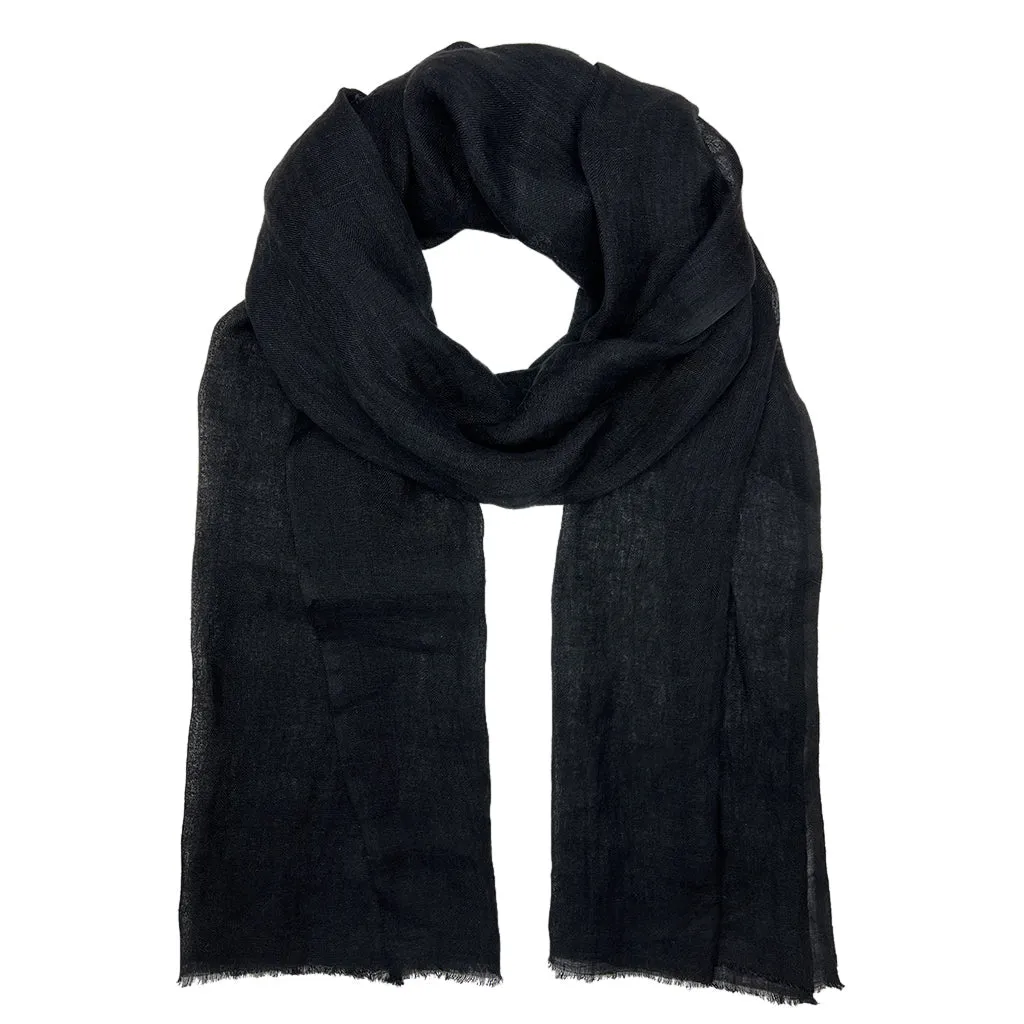 Gauze Linen Scarf sold by Ocelot Market product image thumbnail 4