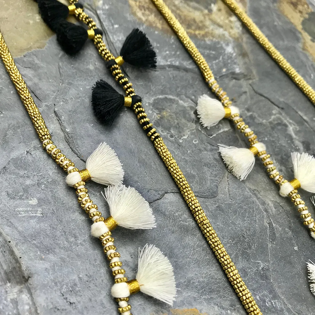 Krisha Tassel Necklace sold by Ocelot Market product image thumbnail 5