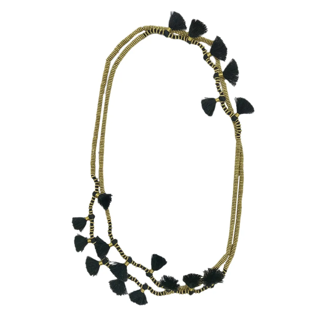 Krisha Tassel Necklace sold by Ocelot Market product image thumbnail 3