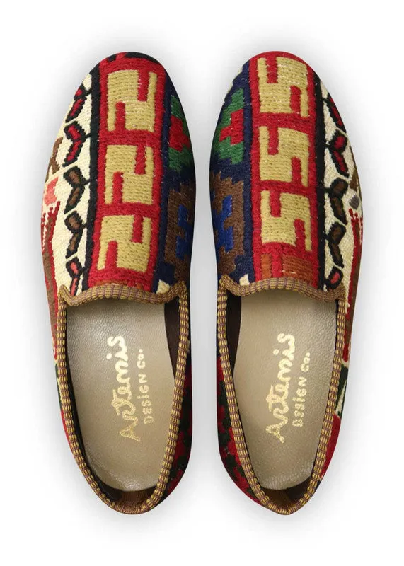 Men's Sumak Kilim Loafers - Size 12 made by Ocelot Market