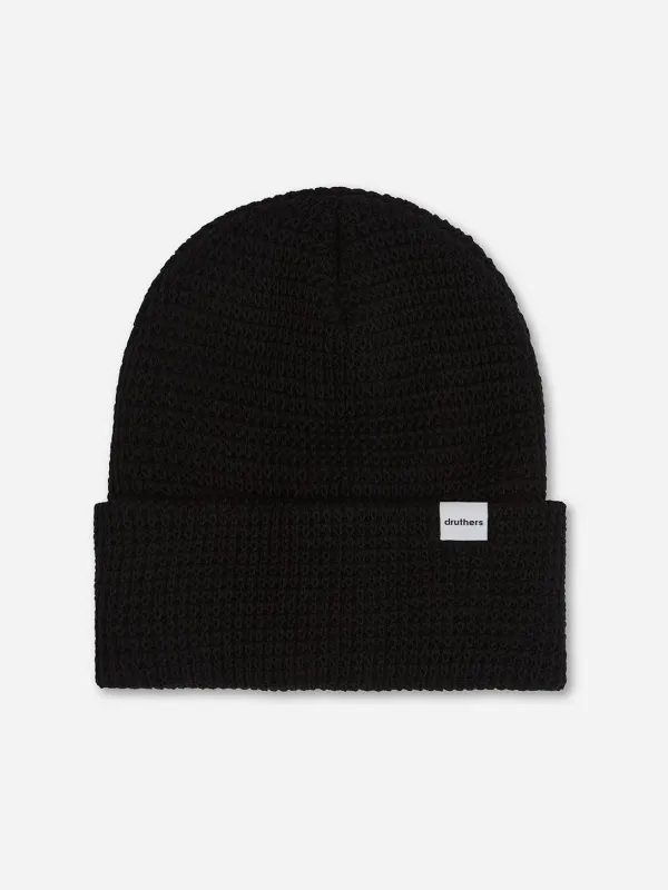 Organic Cotton Waffle Knit Beanie made by Druthers