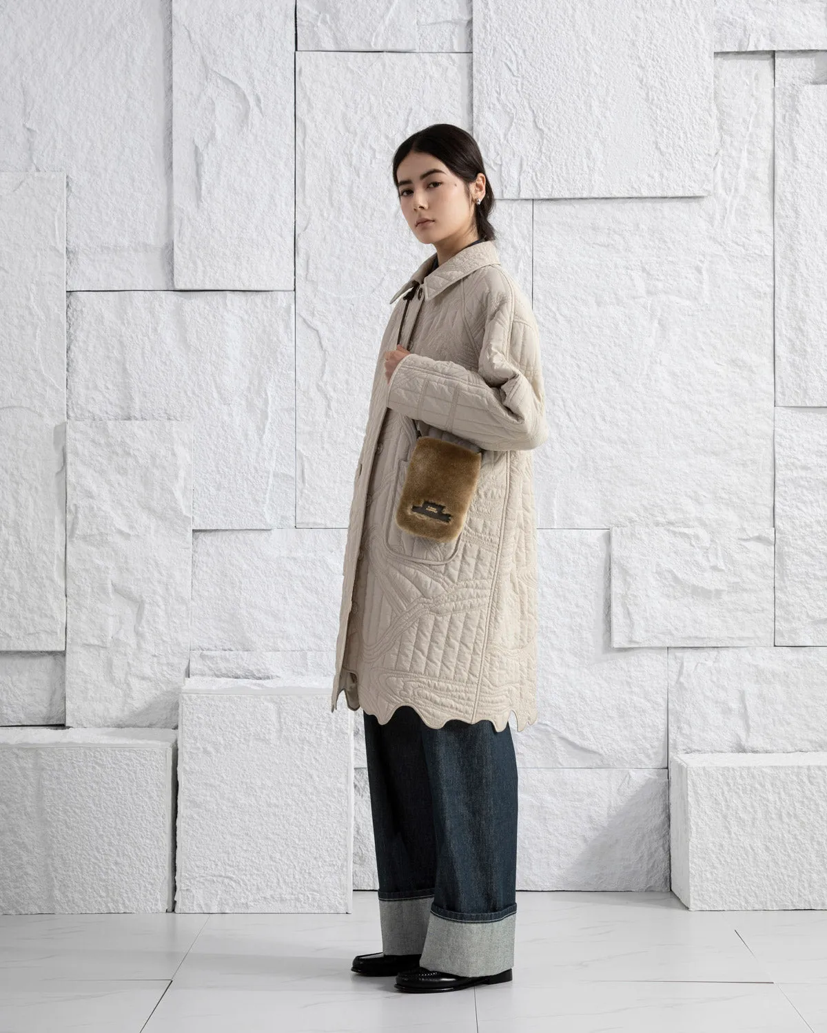 Mini Sheepskin Phone Crossbody sold by O.N.S product image thumbnail 3