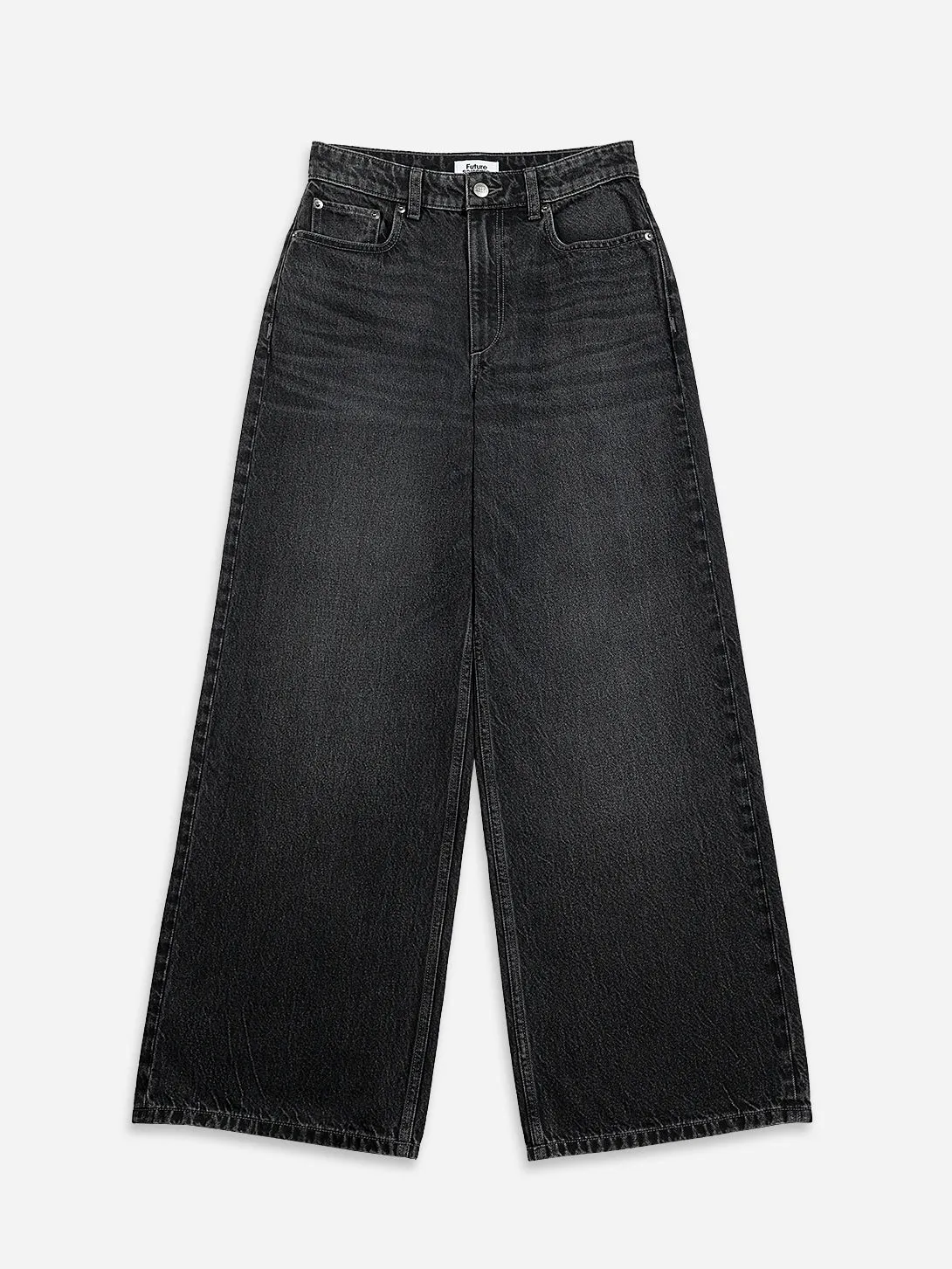 Loose Fit Jeans Dark Grey sold by O.N.S