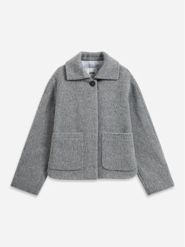 Hairy Wool Jacket sold by O.N.S