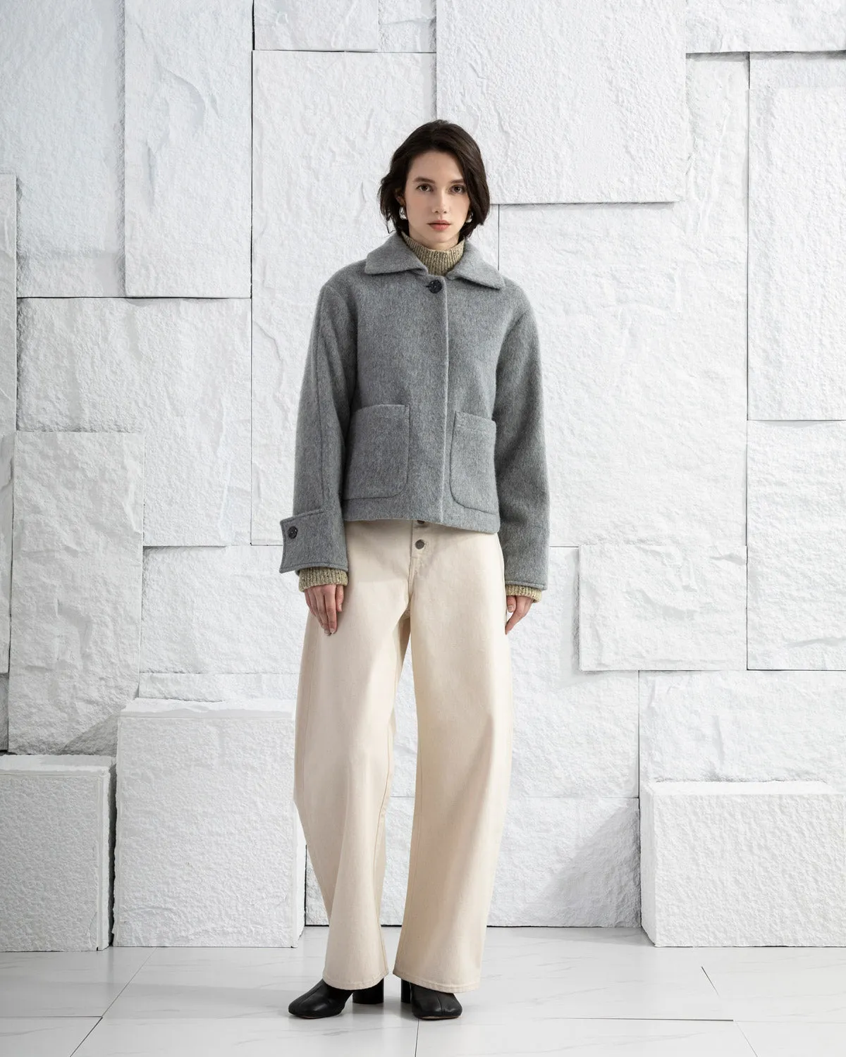 Hairy Wool Jacket sold by O.N.S product image thumbnail 2