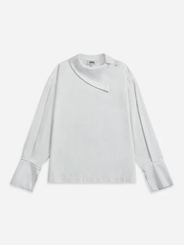 Asymmetric Collar Top sold by O.N.S