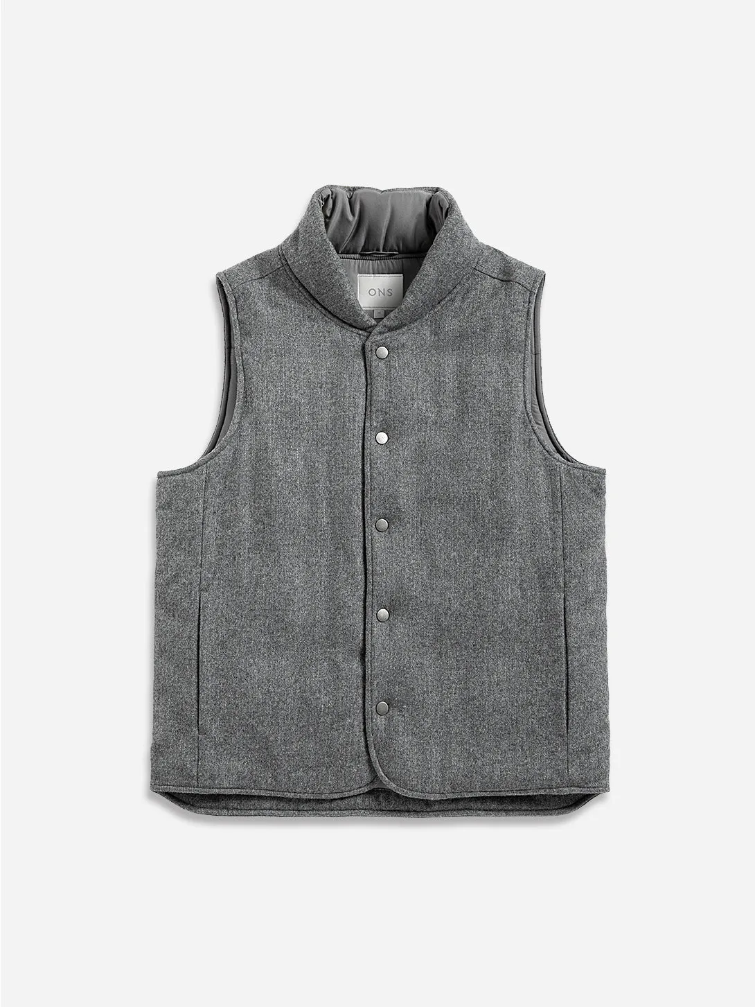 Raul Puffer Vest sold by O.N.S