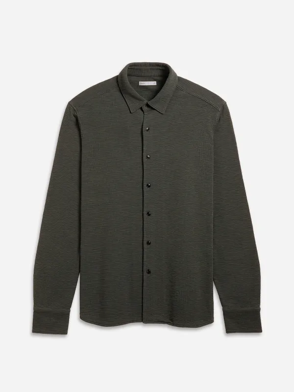 Darcy Slub Waffle Shirt sold by O.N.S