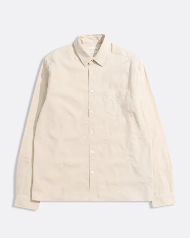 Classic Shirt - Floral Embroidery sold by O.N.S