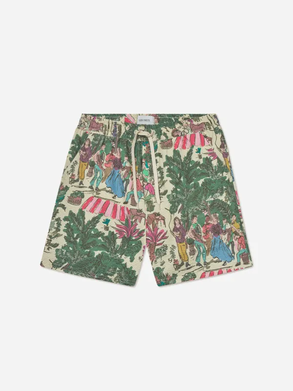 Stan Dancing AOP Swim Shorts sold by O.N.S