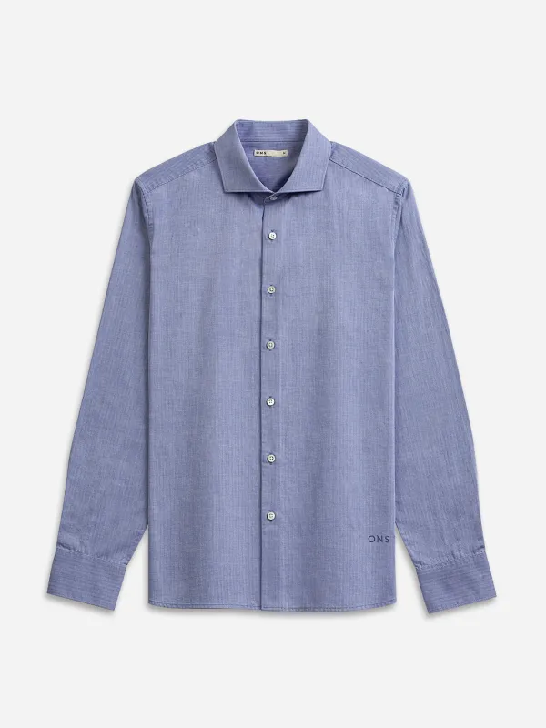 Arthur Herringbone Shirt made by O.N.S