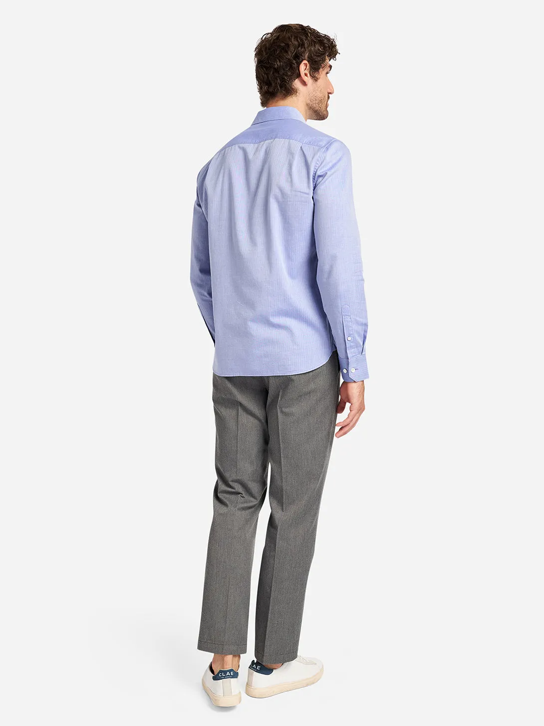 Arthur Herringbone Shirt sold by O.N.S product image thumbnail 4