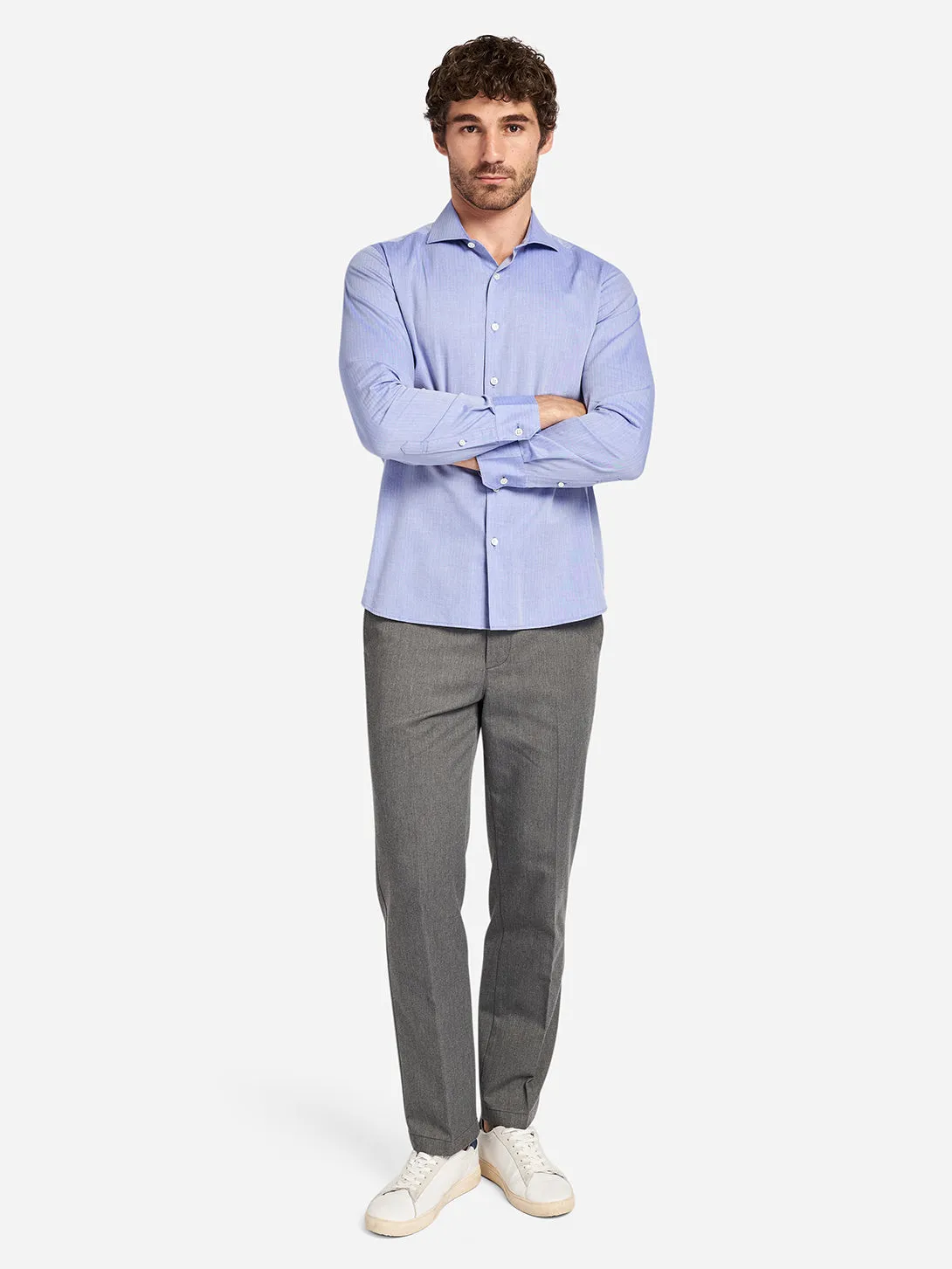 Arthur Herringbone Shirt sold by O.N.S product image thumbnail 2