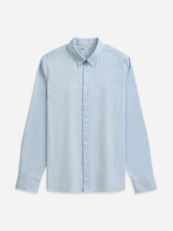 Fulton Heather Oxford Shirt sold by O.N.S