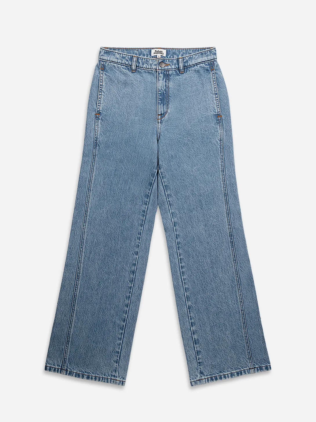 Twisted Panel Jeans sold by O.N.S