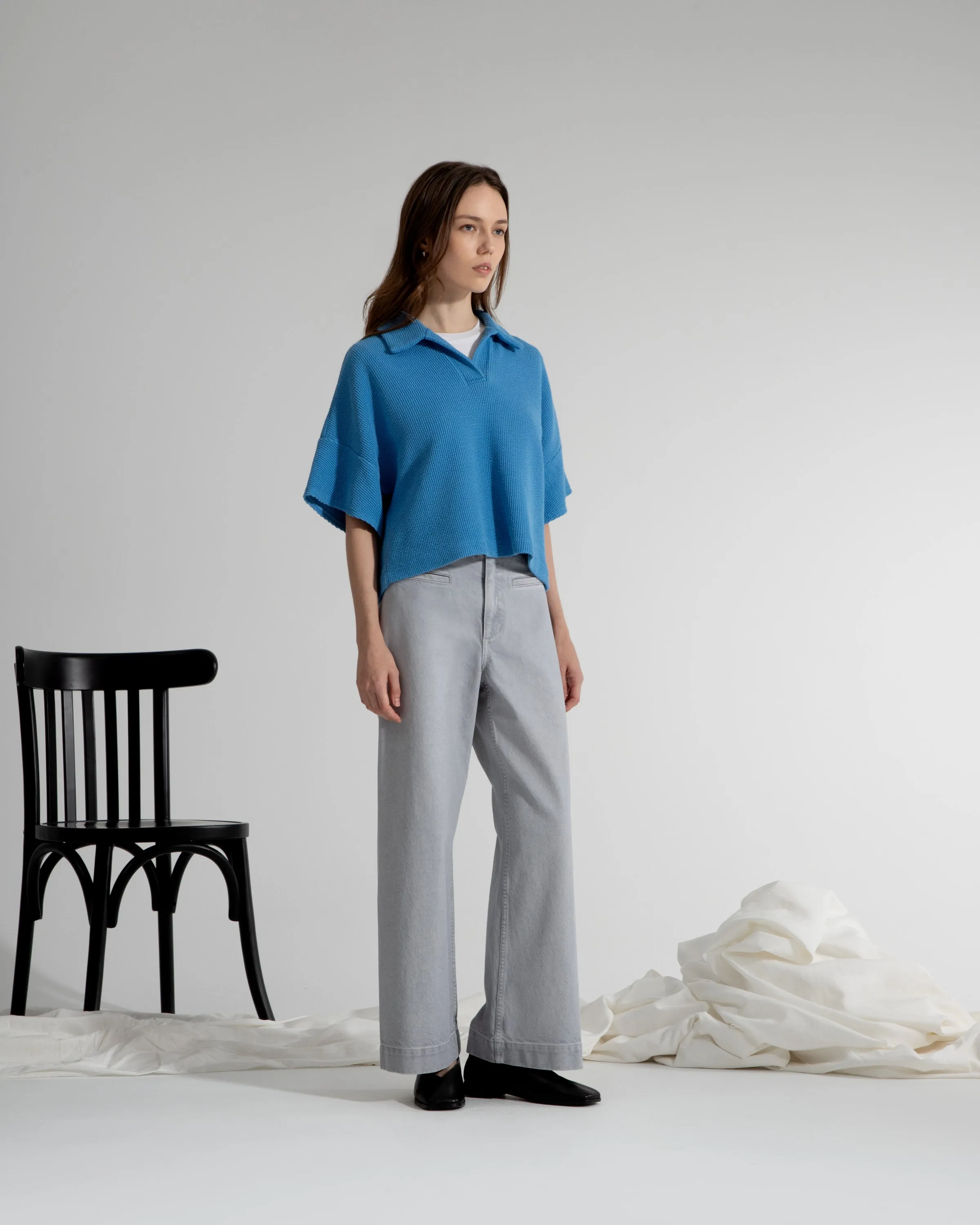 Wide Leg Color Denim sold by O.N.S product image thumbnail 3