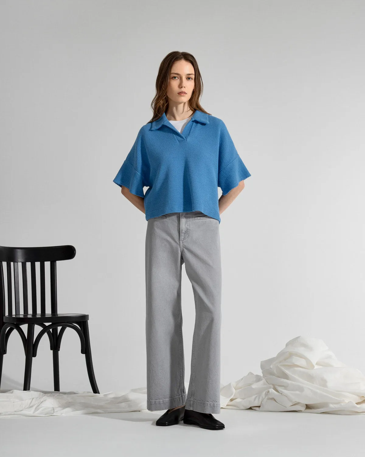Wide Leg Color Denim sold by O.N.S product image thumbnail 2
