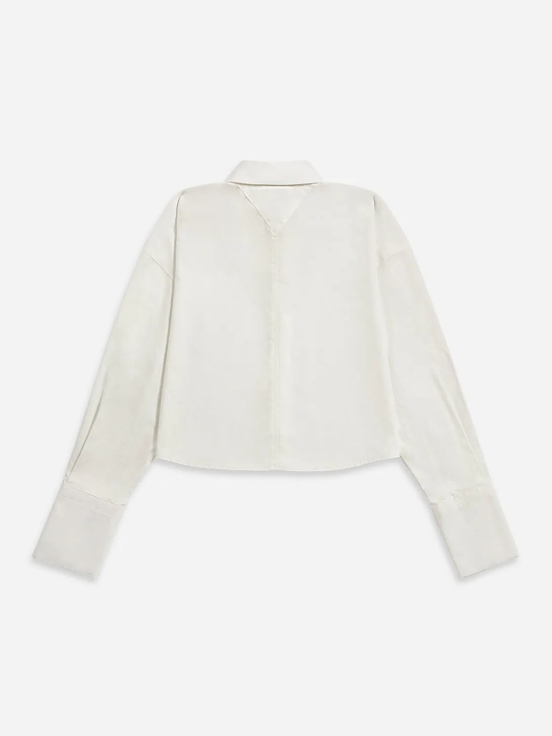 Split Sleeves Cropped Shirt sold by O.N.S product image thumbnail 4