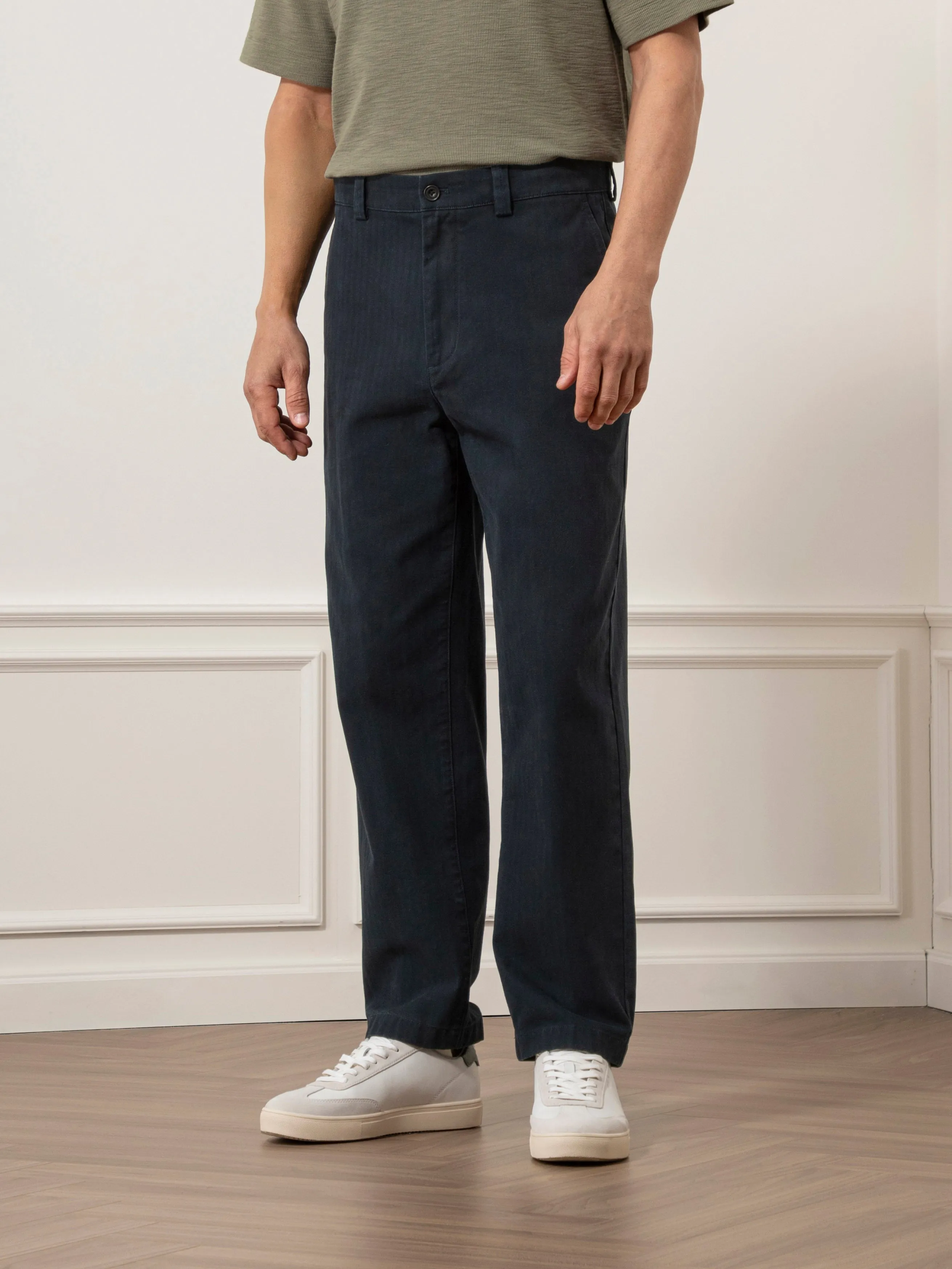 Wythe Herringbone Trousers sold by O.N.S product image thumbnail 2