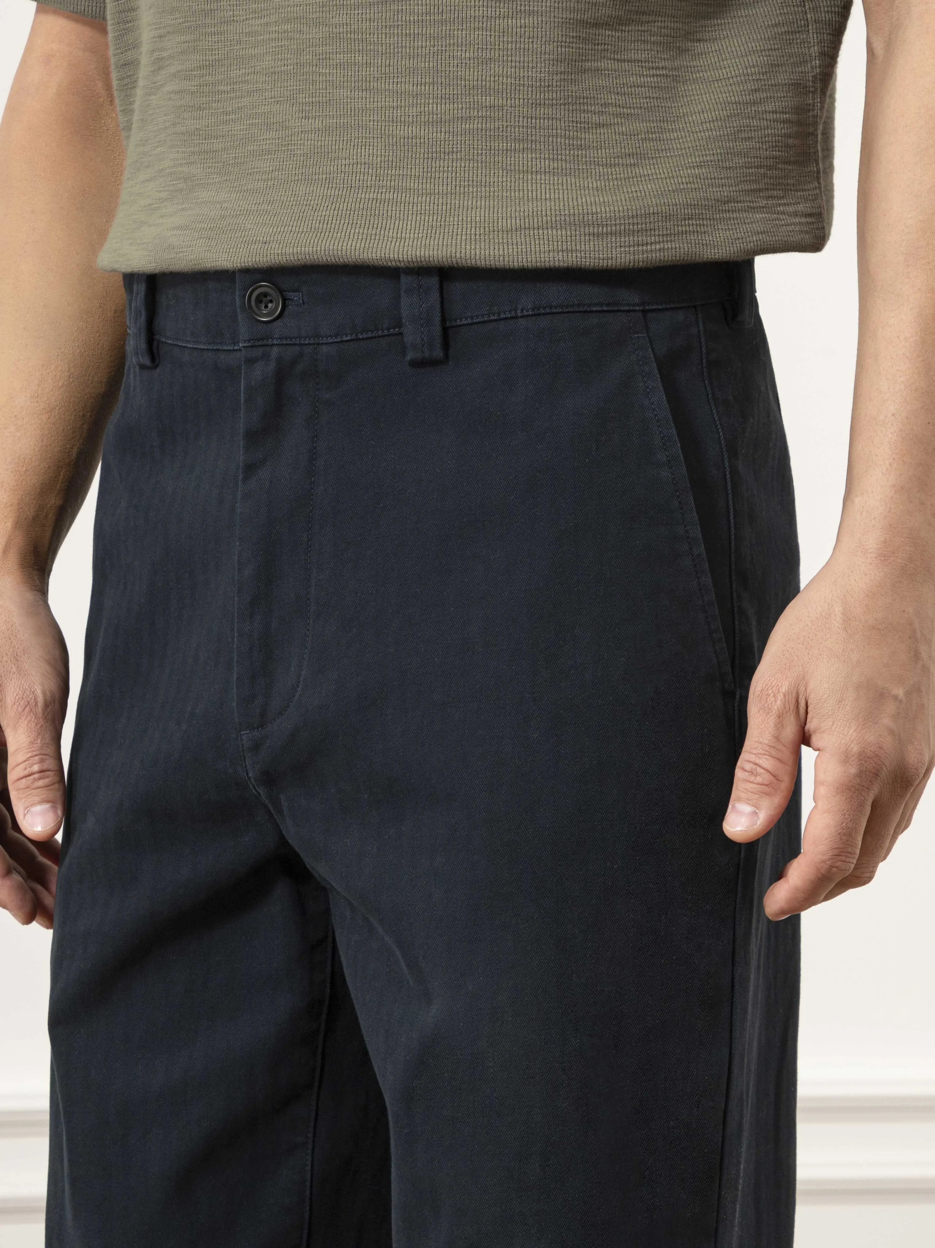 Wythe Herringbone Trousers sold by O.N.S product image thumbnail 3
