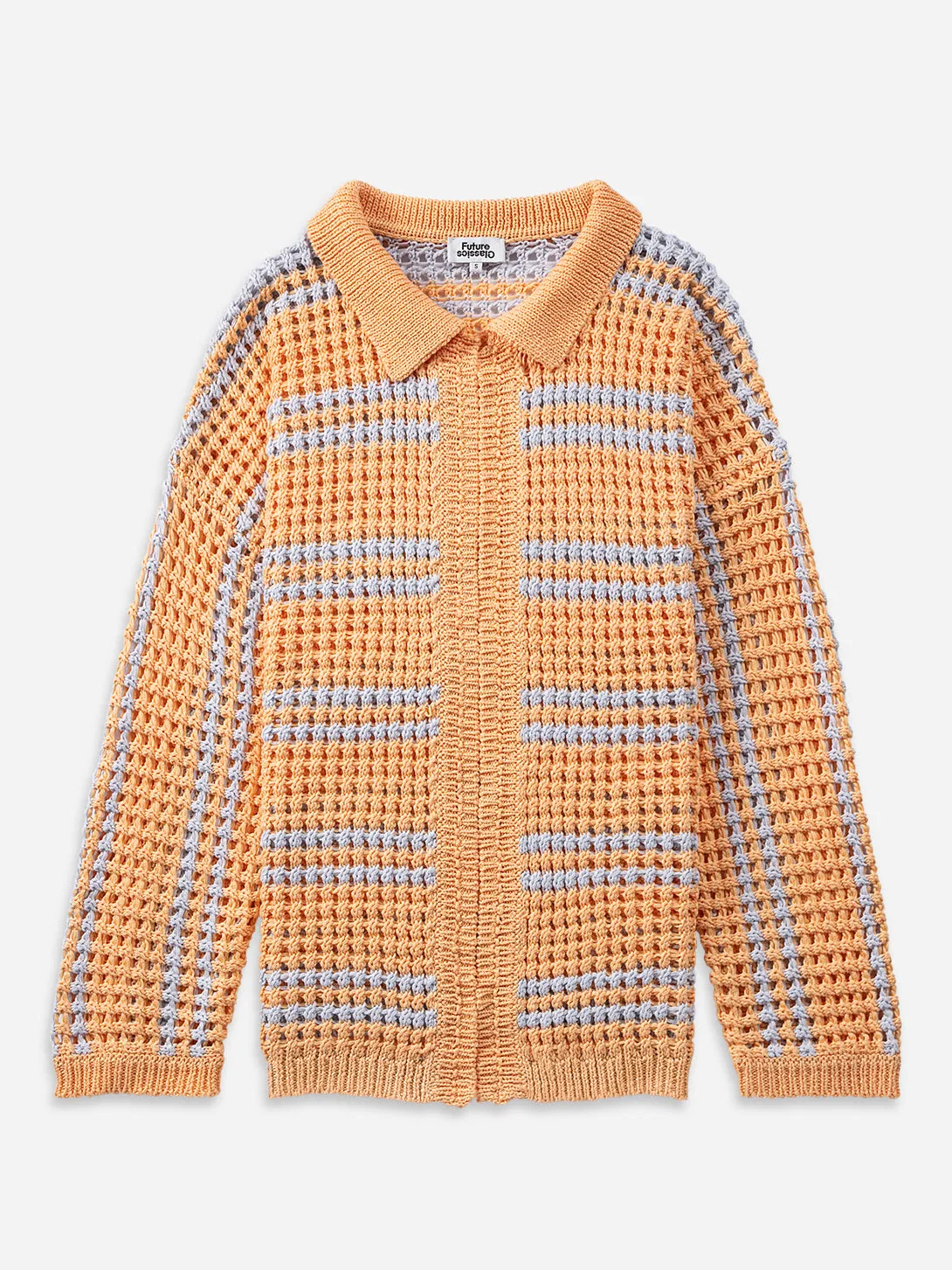 Striped Cocoon Cardigan sold by O.N.S
