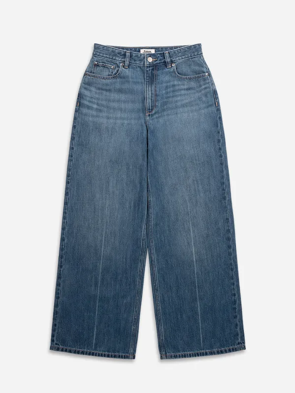 Loose Fit Jeans Mid-Indigo sold by O.N.S